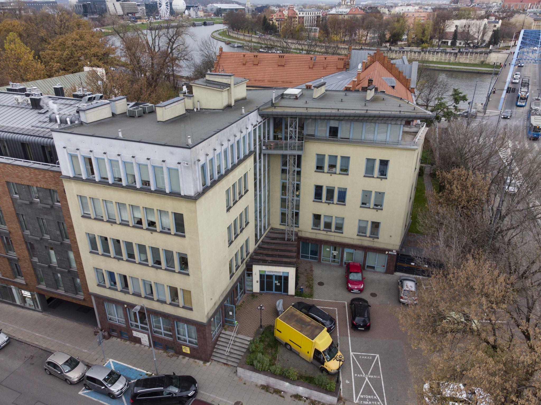 Commercila building on Stae Podgórze